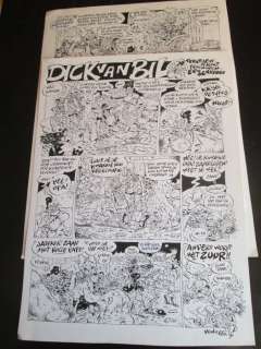 Schreurs, Eric - 2 Originele pagina’s (complete aflevering) - Dick van Bil - Zuur Zaad (1991) | Catawiki