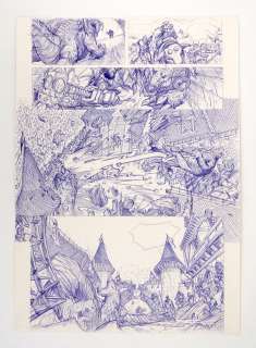 GOUX Pierre Denis Mjollnir Planche... - Lot 255 - GOUX Pierre Denis Mjollnir Planche préparatoire de...