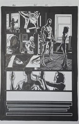 Tavola originale Phil Jimenez Amazing Spider-man # 565 pg.20 | Venere Comic Art
