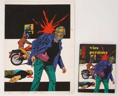 Sergio Zaniboni (193... | Couverture Gouache Originale pour DIABOLIK n° 51 "... | Stanley’s Auction