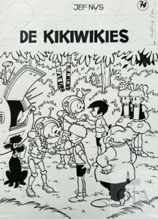 Jef Nys/Jommeke. Album n°74 "De Kikiwikies". Histoire… | Dagoty