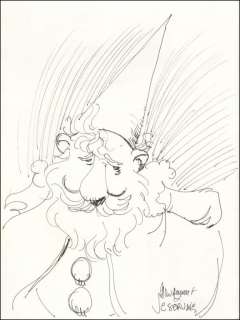 Servais. Dessin original Iriacynthe | BDEnchères