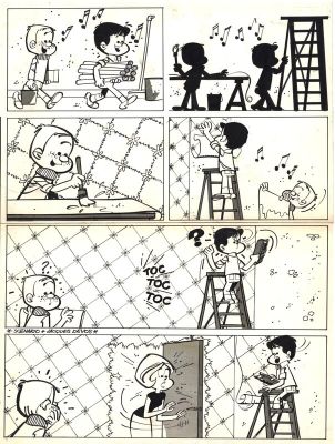 Jamic, Jacques Devos (Scénariste) | Jamic : Gag Clin d’Oeil | 2DGalleries