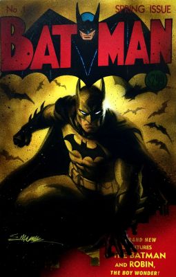 Manu Silva | Batman sketch cover by Manu Silva | Raremarq (Buy It Now)