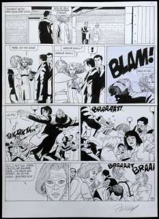 Renaud - Planche originale (p.45) - Jessica Blandy T.24 - Les Gardiens | Catawiki