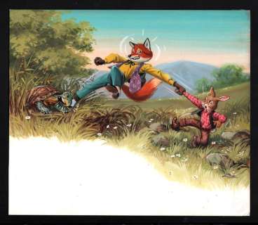 Br’er Rabbit - Originele illustratie - cm 23x27 - (1970) | Catawiki