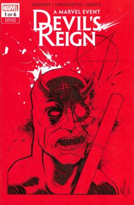 Matthew Allison | Dare DEVIL Sketch Cover | Athenaeum Comic Art