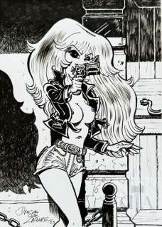 De Lazare/Rubine. Dessin original signe et date 2023. Encre… | Dagoty