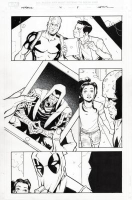 Deadpool, Issue 4, Page 8 - Eric Gapstur | Comix Art Studio