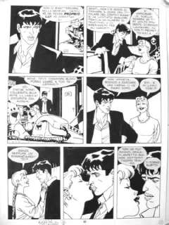 Di Vincenzo Maurizio | DYLAN DOG CHINA B/N 25 X 37 AMY FIRMATA | Casa del Fumetto