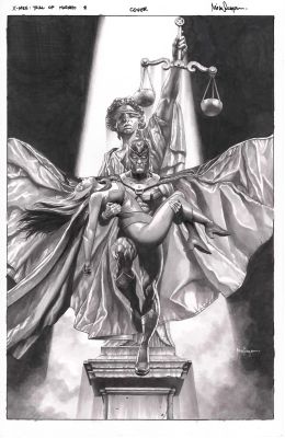 Trails of Magneto #2 cover by Mico Suayan