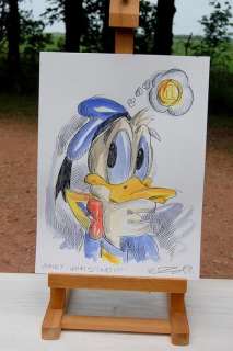 Klausewitz - Originele tekening - Donald Duck - Money - Unicum (2019) | Catawiki