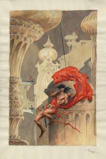 Lot 90: Roy Krenkel “Prince of Peril”.