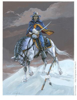 Gil Formosa, Jean Giraud (Concept), Jean-Michel Charlier (Concept) | Lieutenant BLUEBERRY - Cavalry | 2DGalleries