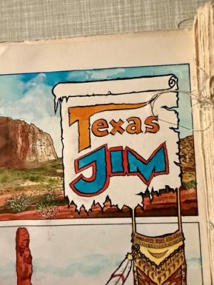 Original Comic Art Western-Story „Texas Jim“ (46 Seiten) – handgezeichnete | eBay Europe