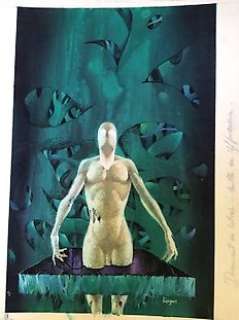 Lievens, Henri  - Couverture originale en couleur - La rive incertaine (1976) | Catawiki