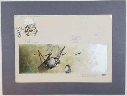 Massimiliano Frezzato - illustrazione originale "I Custodi del Maser: L’Isola dei Nani" | Catawiki