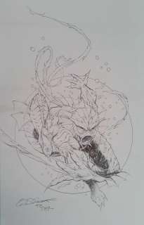 Shelby Robertson after Todd McFarlane - Original Art (11x17)