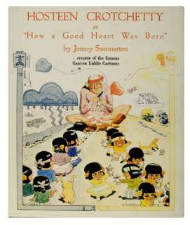JAMES SWINNERTON ORIGINAL DRAWING IN "HOSTEEN CROTCHETTY OR HOW A GOOD HEART WAS BORN" 1965 BOOK. | Hake’s