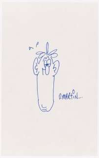 MAD MAGAZINE’S DON MARTIN ORIGINAL HEAD SKETCH. | Hake’s