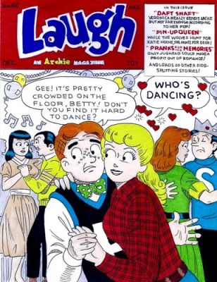 LAUGH COMICS # 66 COVER RECREATION ARCHIE & BETTY ORIGINAL COMIC COLOR ART | eBay US (Buy It Now)
