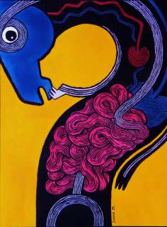 David B - « Le Doute » – Illustration originale