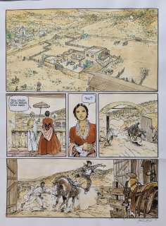 Mezzomo , Gilles - planche originale à l‘aquarelle (9) - Hacendado