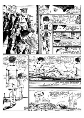 Guido Crepax Le Zattere 06 | Nuages