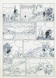 Coriginal Comic Art Drawn For the German Magazine "Yps" Available | KIPKA PRODUKTION (Josep Pareja): Gespenster… | Galerie Laqua