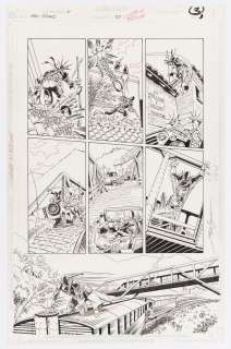NEW TITANS #70 ORIGINAL ART PAGE BY STEVE ERWIN. | Hake’s