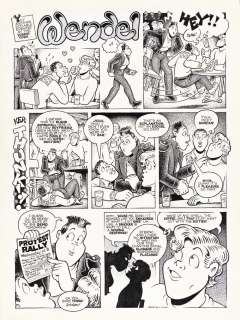 HOWARD CRUSE (1944-2019) Wendell. "Yet Another Sociable Evening at the Torrid Tush." | Swann Galleries