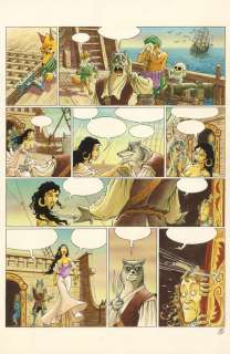 Jean-Luc Masbou - De Cape et de Crocs – Tome 3 – Planche originale 8