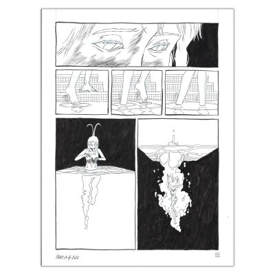 Martin Robic | Une Fête Sans Fin - Page originale 57 | Achetez de l’Art