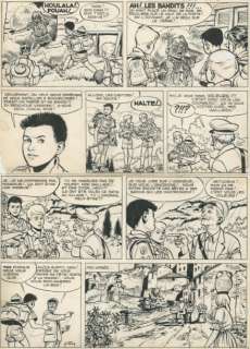 MITACQ Patrouille des Castors Le trophée de Rochecombe Encre de Chine | Millon