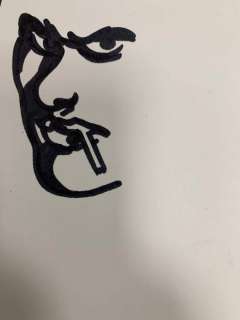 Andrea Pazienza - ritratto originale - Page volante - (1983) | Catawiki