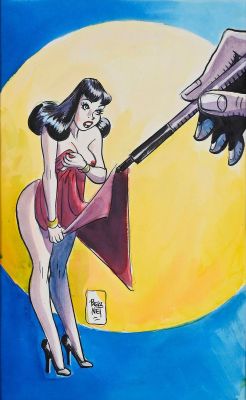 Bernet, Jordi (Né... | Lot 122 - BERNET, Jordi (né en 1944) Claire de nuit. Encre de... | Coutau Bégarie