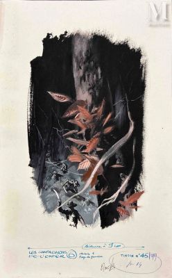 Follet, René (1931-2020) | Lot 106 : Ensemble de deux illustrations : | Millon