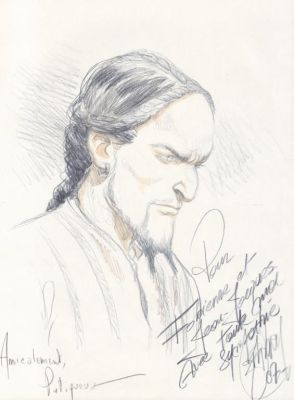 Lot 182 - Delaby. Dessin original dédicacé Murena | BDEnchères