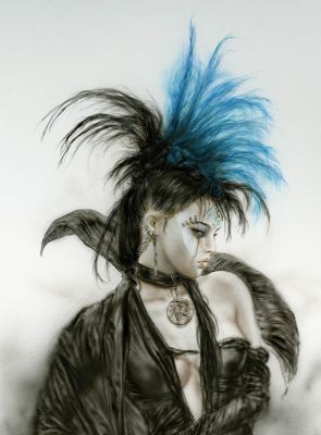 Luis Royo | CORTEJO AZUL | Laberinto Gris