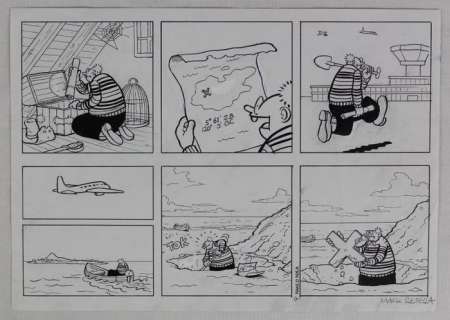 Mark Retera - Originele dubbele strook - de Dirk-Jan # 6 - (2002) | Catawiki