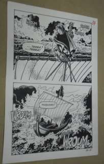 Magnus, Compagnia della Forca n° 18 - tavola originale - Page volante - (1977) | Catawiki