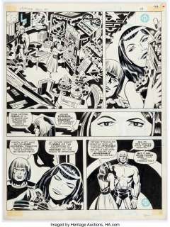 Jack Kirby, D. Bruce Berry, And Greg Theakston | #4 The Hunger Dogs Story Page 49 Original Art (DC, 1985). | Heritage