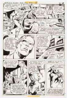 Jose Luis Garcia-Lopez and Murphy Anderson World’s Finest Comics #244 Story Page 16 Original Art (DC Comics, 1977)... | Heritage