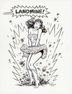Kerry Callen - Wonder Woman Specialty Illustration Original Art (2021). | Heritage
