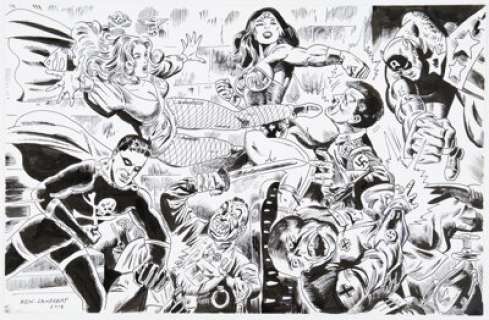 Ken Landgraf - Wonder Woman Specialty Illustration Original Art (2018). ...