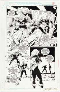Marrinan, Chris - Chris Marrinan and Mark Stegbauer Nova #10 Story Page 5 Original Art (Marvel, 1994)....
