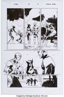 Asrar, Mahmud - Mahmud Asrar X-Men #19 Story Page 2 original art (Marvel, 2021)....