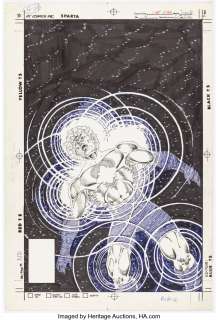 Broderick, Pat | Pat Broderick Captain Atom #4 Cover Original Art (DC, 1987).... | Heritage