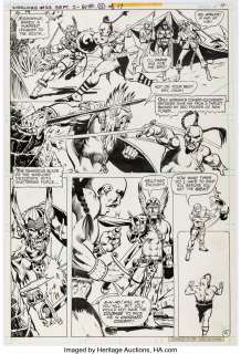Grell, Mike | Mike Grell and Vince Colletta Warlord #25 Story Page 4 Original Art (DC, 1979).... | Heritage