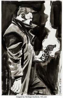 Unidentified artist - superhero sketches - Nick Dragotta - Marv Illustration Original Art (2019)....